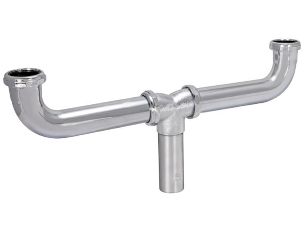 Brass Continuous Waste Center Outlet - SKU: 35013