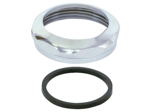 Chrome-Plated Slip-Joint Nut With Washer - SKU: 35051