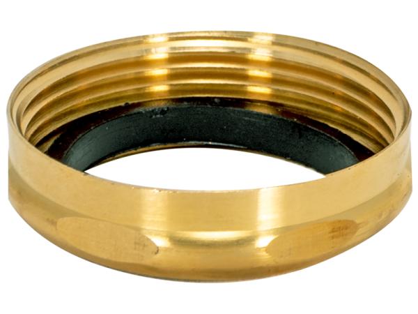 Brass Slip-Joint Nut With Washer - SKU: 35061