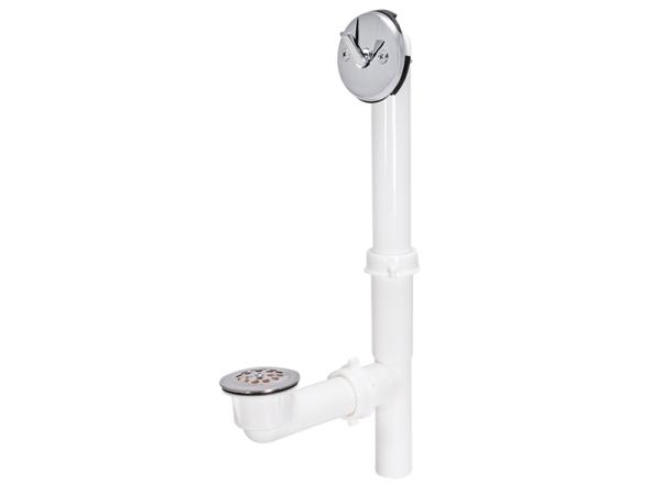 Trip-Lever Two-Hole Polypropylene Tub Drain Kit - SKU: 35207