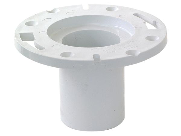 PVC Adjustable Closet Flange - SKU: 40000