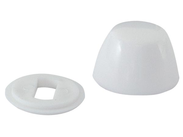 Round Toilet Bowl Bolt Cap - SKU: 40050