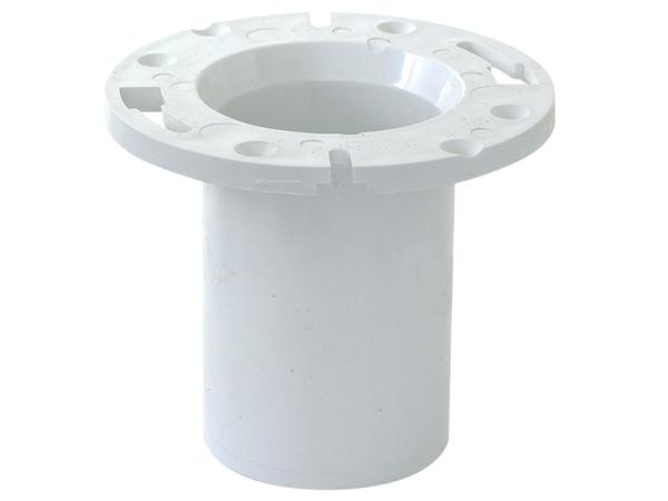PVC Extended Shank Closet Flange - SKU: 40054