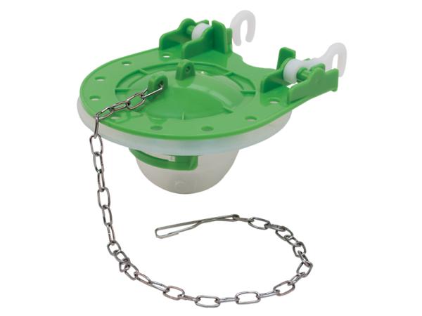 Adjustable Green Toilet Tank Flapper - SKU: 40268