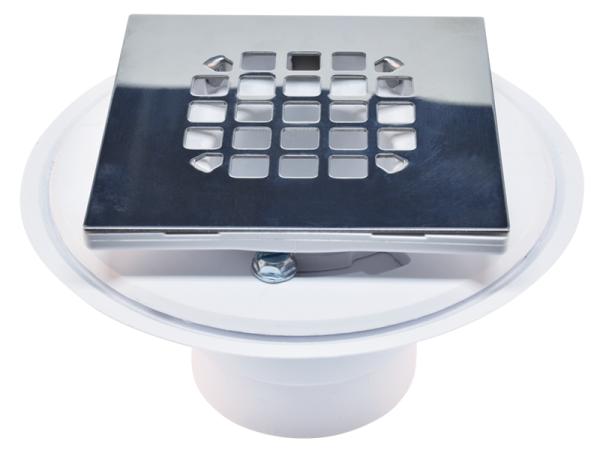 Stainless Steel Low-Profile Shower Drain - SKU: 73021