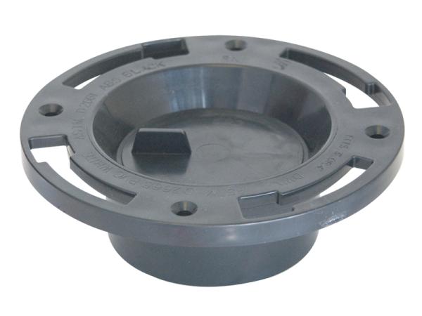 ABS/DWV Closet Flange with Knock-Out - SKU: 85726