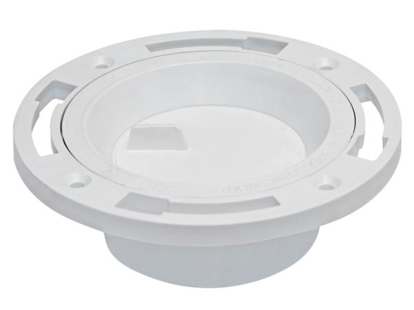 PVC Closet Flange with Knockout - SKU: 85727
