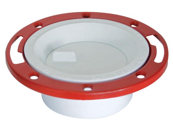 PVC Closet Flange with Knockout and Swivel Ring - SKU: 85729