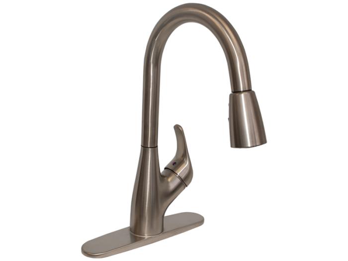 Single-Handle Pull-Down Kitchen Faucet | EZ-Flo
